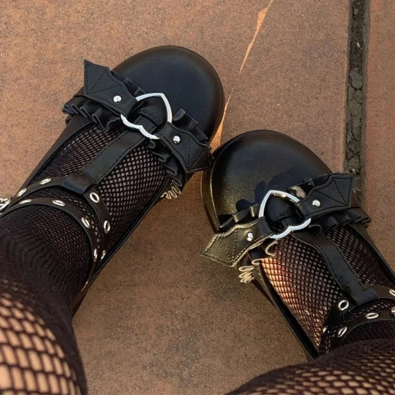 Women'S Fashion Walking Shoes - أحذية ماري جينز نسائية جديدة بكعب