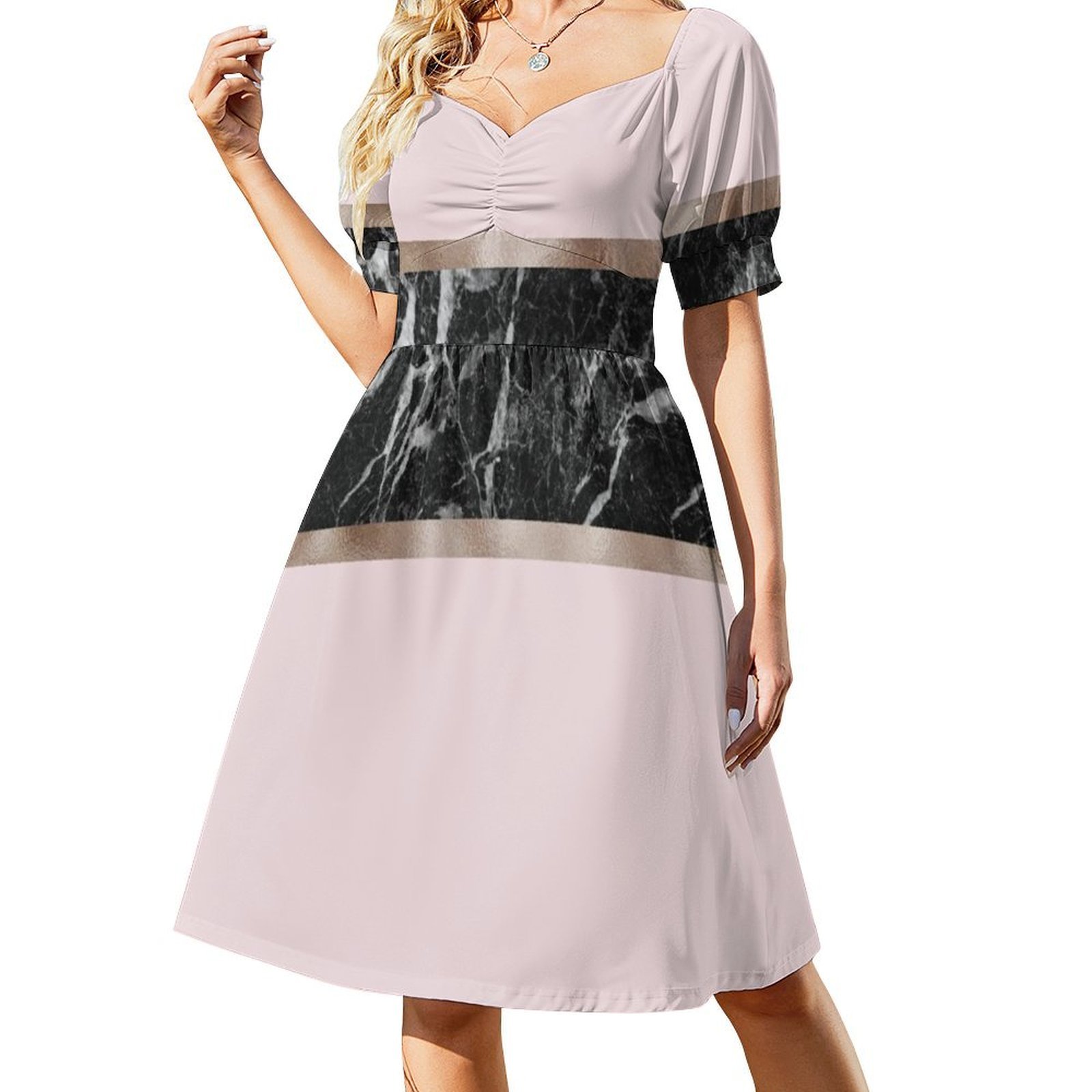 فستان بوهو شيك من الفراولة وال - مراجعة Women Fashion Gown وسعره