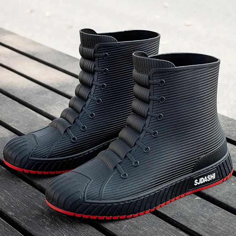 أحذية مطر مضادة للإنزلاق مقاوم - مراجعة Women'S Fashion Gumboots وسعره