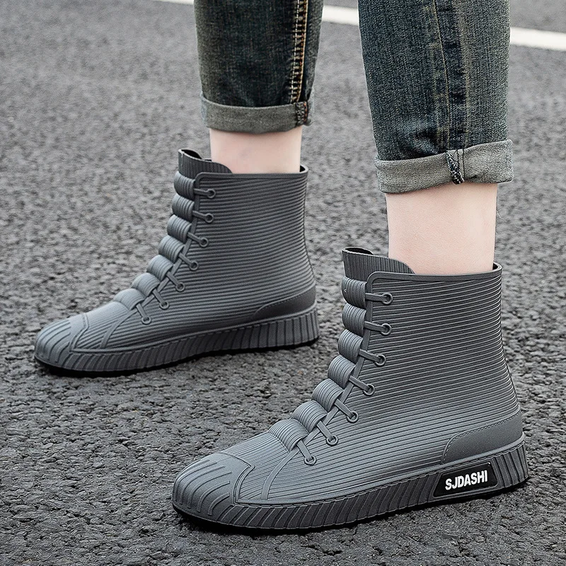 أحذية مطر مضادة للإنزلاق مقاوم - مراجعة Women'S Fashion Gumboots وسعره