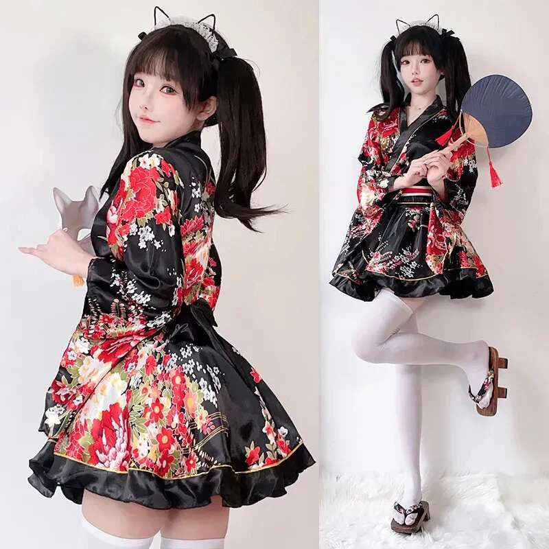 فستان كيمونو ياباني معدل للنسا - مراجعة Women'S Fashion Kimono وسعره