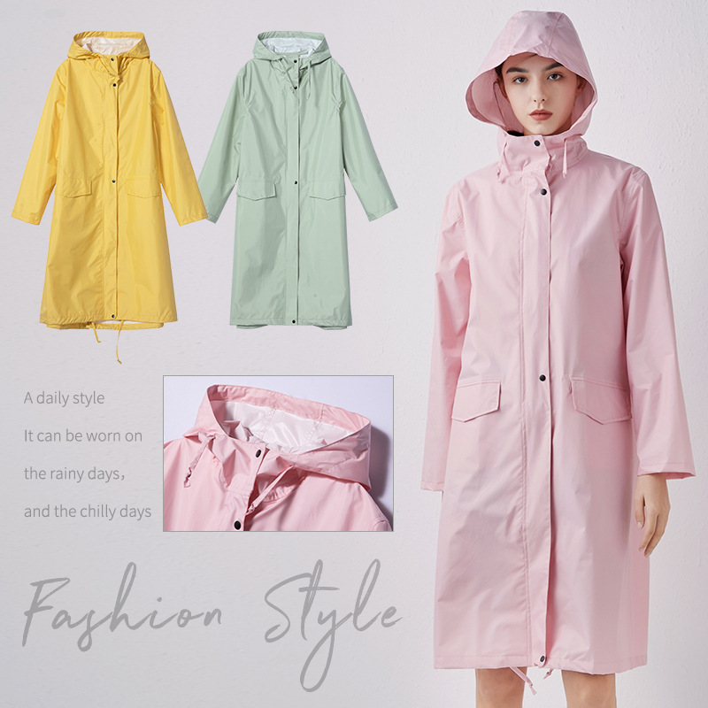 جديد أزياء المرأة خفيفة الوزن  - مراجعة Women'S Fashion Raincoat وسعره