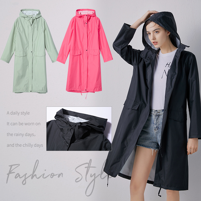 جديد أزياء المرأة خفيفة الوزن  - مراجعة Women'S Fashion Raincoat وسعره