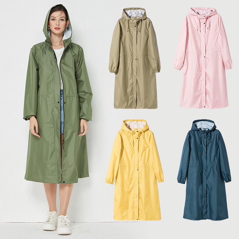 جديد أزياء المرأة خفيفة الوزن  - مراجعة Women'S Fashion Raincoat وسعره