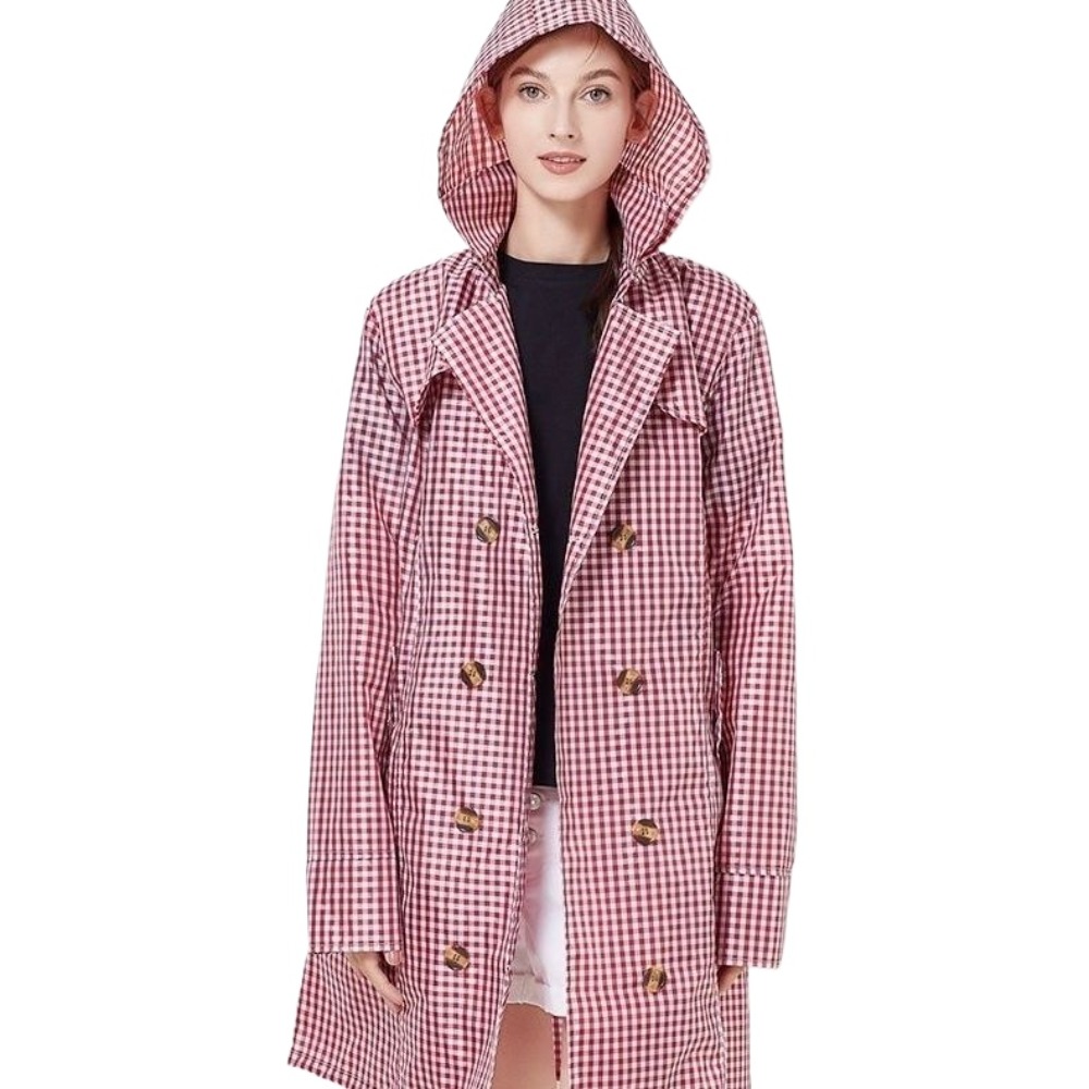 معطف واقٍ من المطر خفيف الوزن  - مراجعة Women'S Fashion Raincoat وسعره