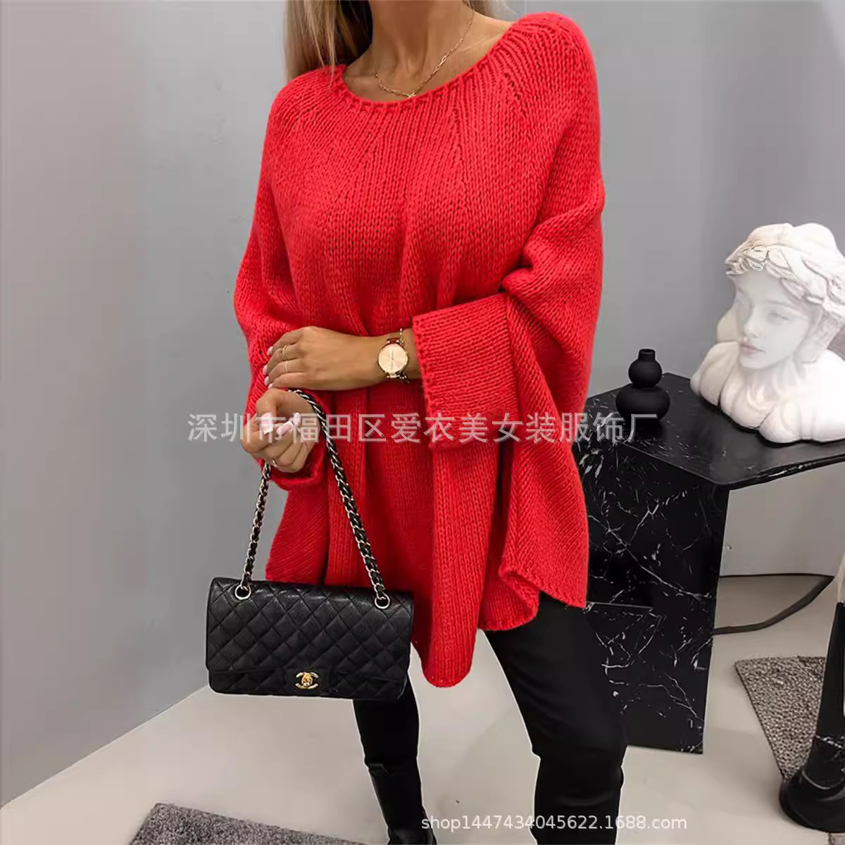 Sueter De Punto Para Mujer معط - مراجعة Women'S Fashion Raincoat وسعره
