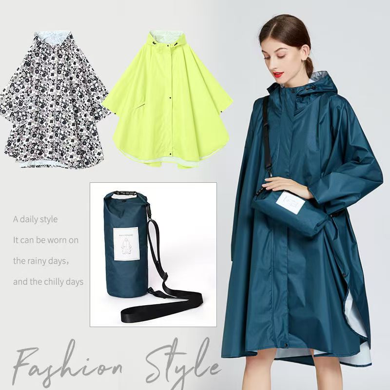 الموضة المحمولة الرجال والنساء - مراجعة Women'S Fashion Raincoat وسعره