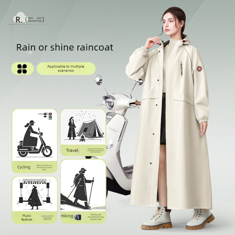 معطف واق من المطر طويل للجسم ب - مراجعة Women'S Fashion Raincoat وسعره