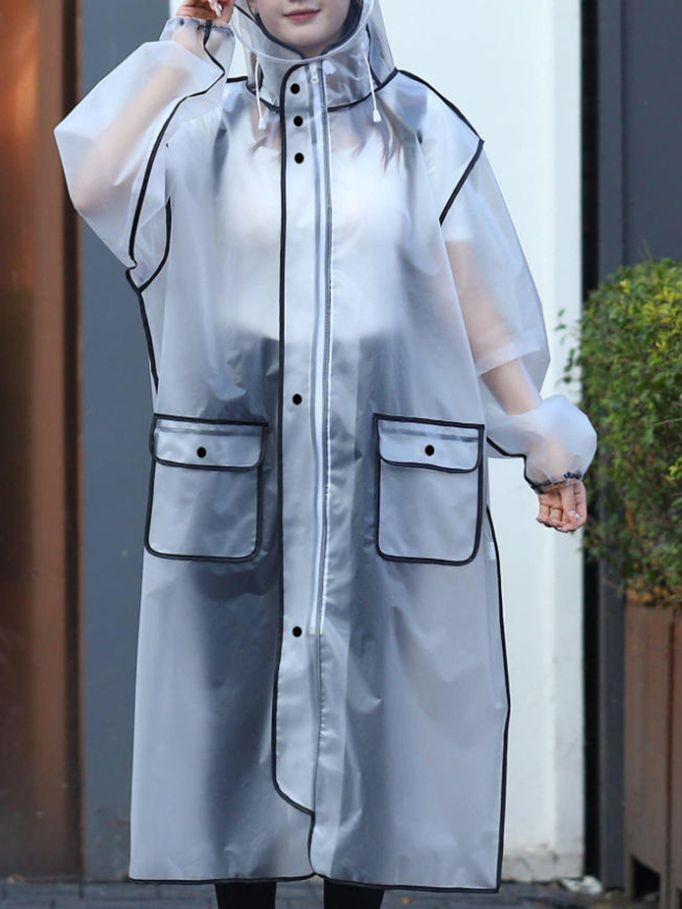 معطف واق من المطر متعدد الوظائ - مراجعة Women'S Fashion Raincoat وسعره