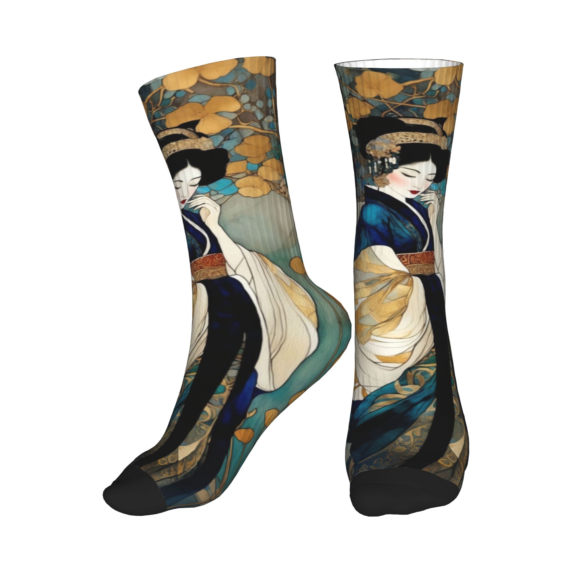 جوارب كيمونو فاخرة مذهبة للسيد - مراجعة Women'S Fashion Kimono وسعره