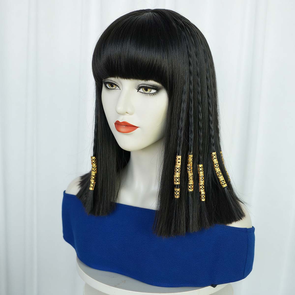 أزياء شعر مستعار المرأة هالوين - مراجعة Women Fashion Egypt وسعره