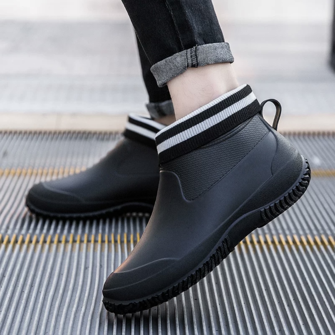 أحذية مطر للأزواج للرجال والنس - مراجعة Women'S Fashion Gumboots وسعره
