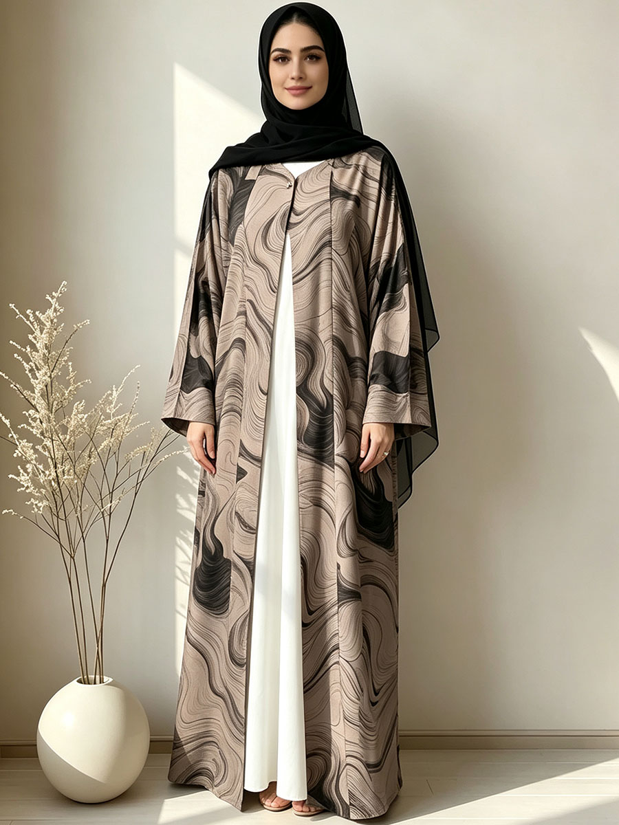 عباية إسلامية عصرية جديدة رائج - مراجعة Turkey Women Fashion وسعره