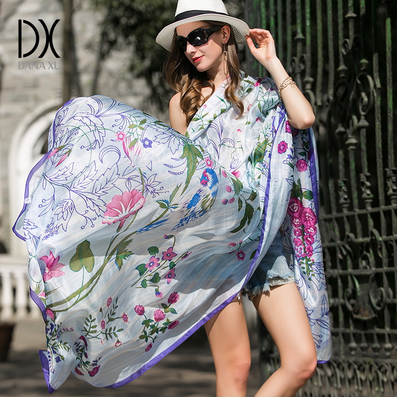 دانا شو 100% حرير أوشحة رأس نس - مراجعة Women'S Fashion Poncho وسعره