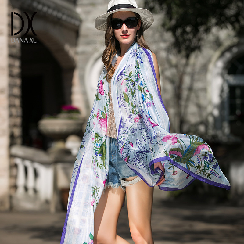 دانا شو 100% حرير أوشحة رأس نس - مراجعة Women'S Fashion Poncho وسعره