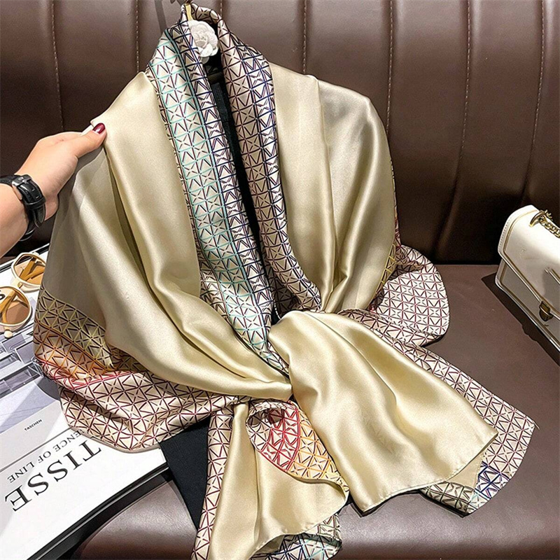 أوشحة حريرية زهرية للنساء ، حج - مراجعة Women'S Fashion Poncho وسعره