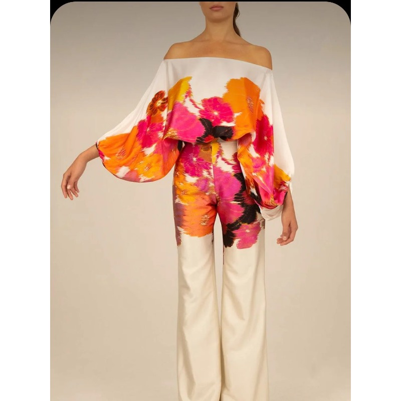 بدلة بيجامات نسائية مطبوعة من  - مراجعة Women'S Fashion Pajamas وسعره