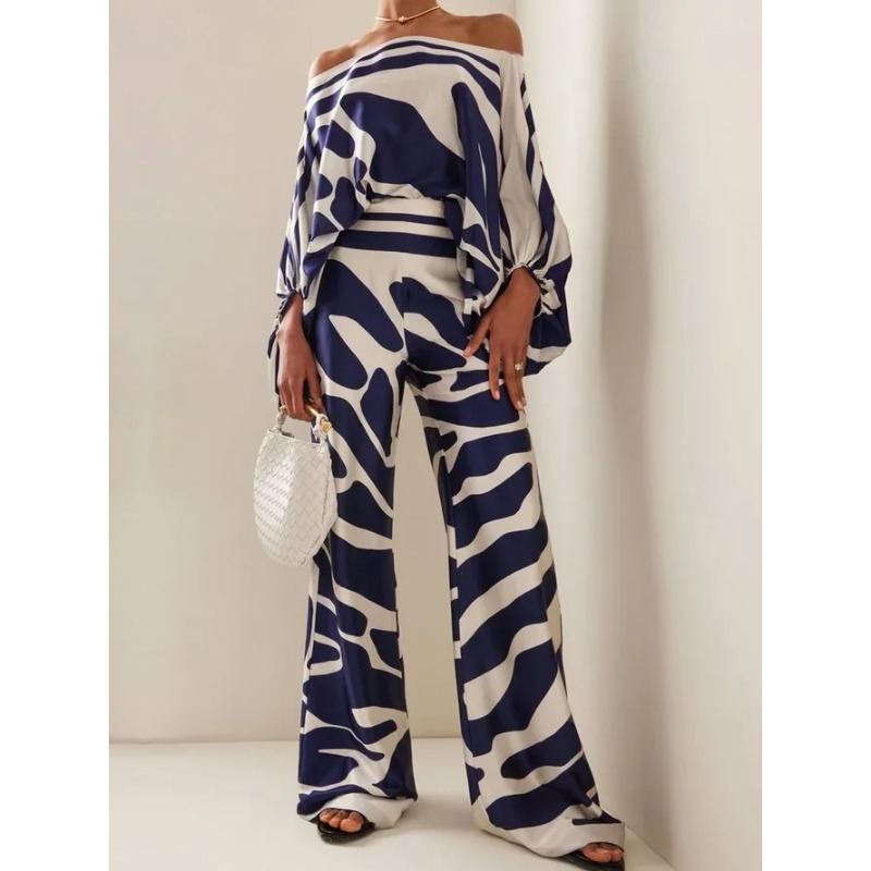 بدلة بيجامات نسائية مطبوعة من  - مراجعة Women'S Fashion Pajamas وسعره