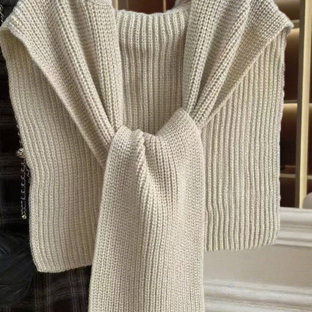 وشاح كبير الحجم منسوج كيب شال  - مراجعة Women'S Fashion Poncho وسعره