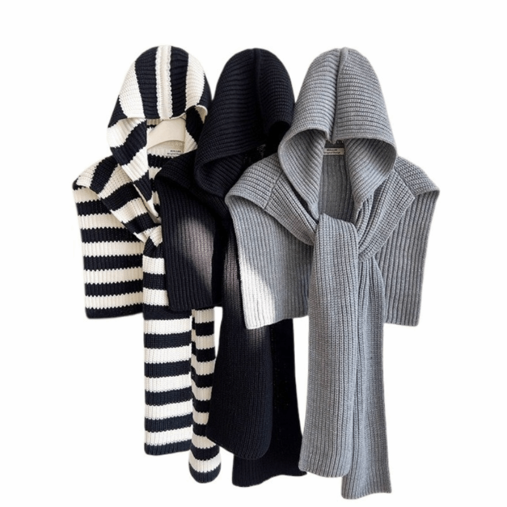 وشاح كبير الحجم منسوج كيب شال  - مراجعة Women'S Fashion Poncho وسعره