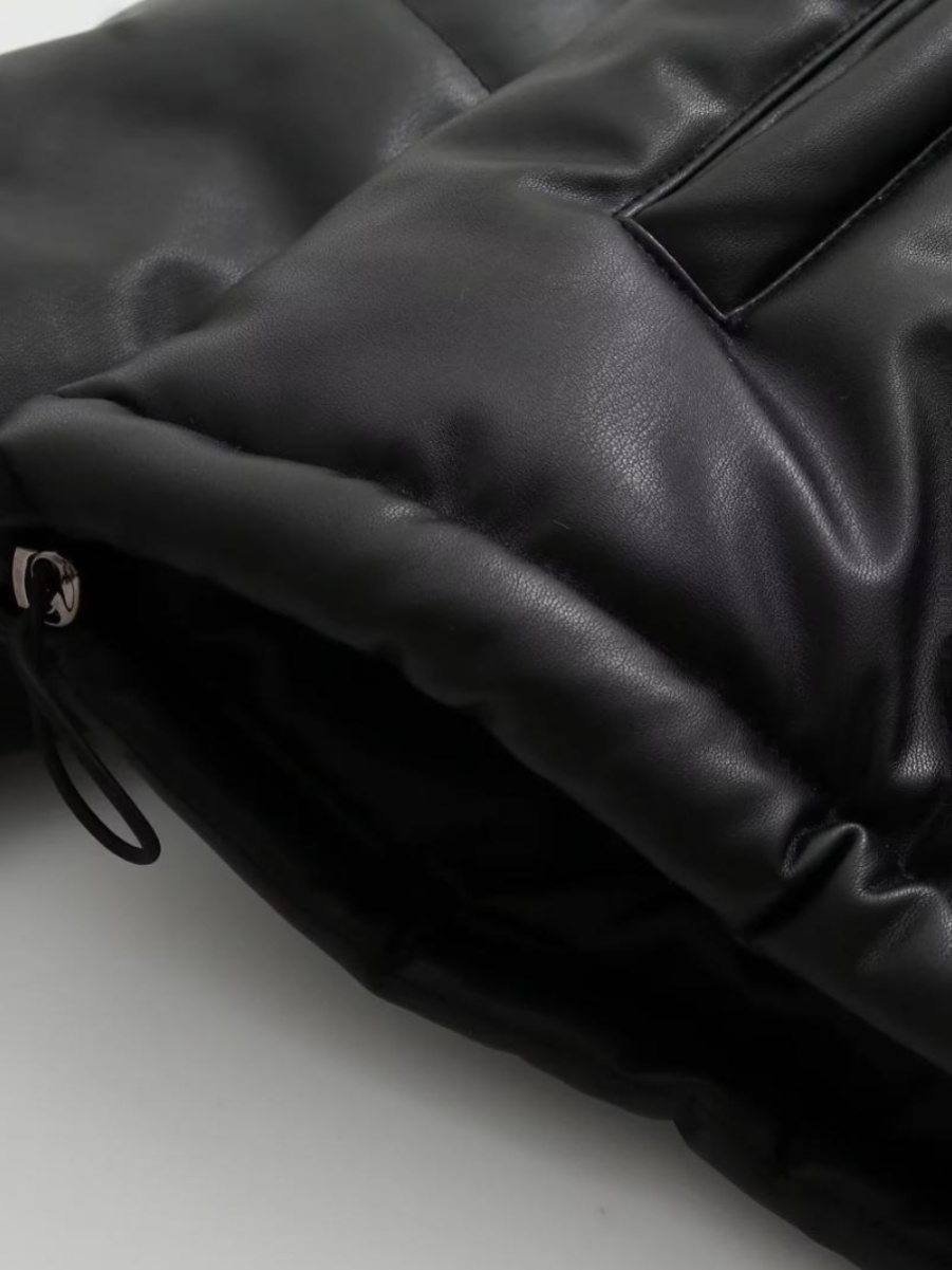 جاكيت نسائي فضفاض كاجوال من ال - مراجعة Women'S Fashion Leather Jacket وسعره
