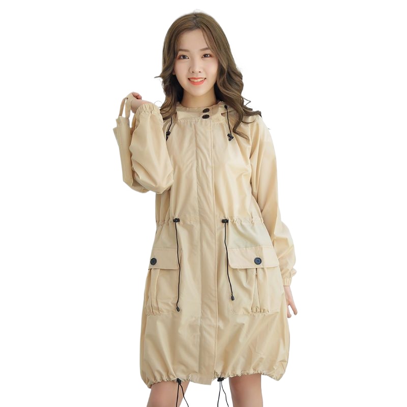 معطف واقٍ من المطر خفيف الوزن  - مراجعة Women'S Fashion Raincoat وسعره