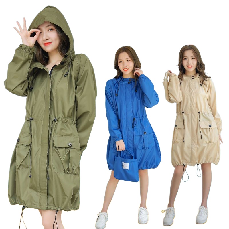 معطف واقٍ من المطر خفيف الوزن  - مراجعة Women'S Fashion Raincoat وسعره