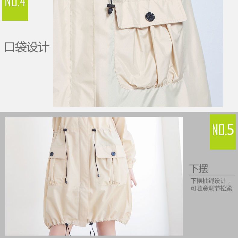 معطف واقٍ من المطر خفيف الوزن  - مراجعة Women'S Fashion Raincoat وسعره