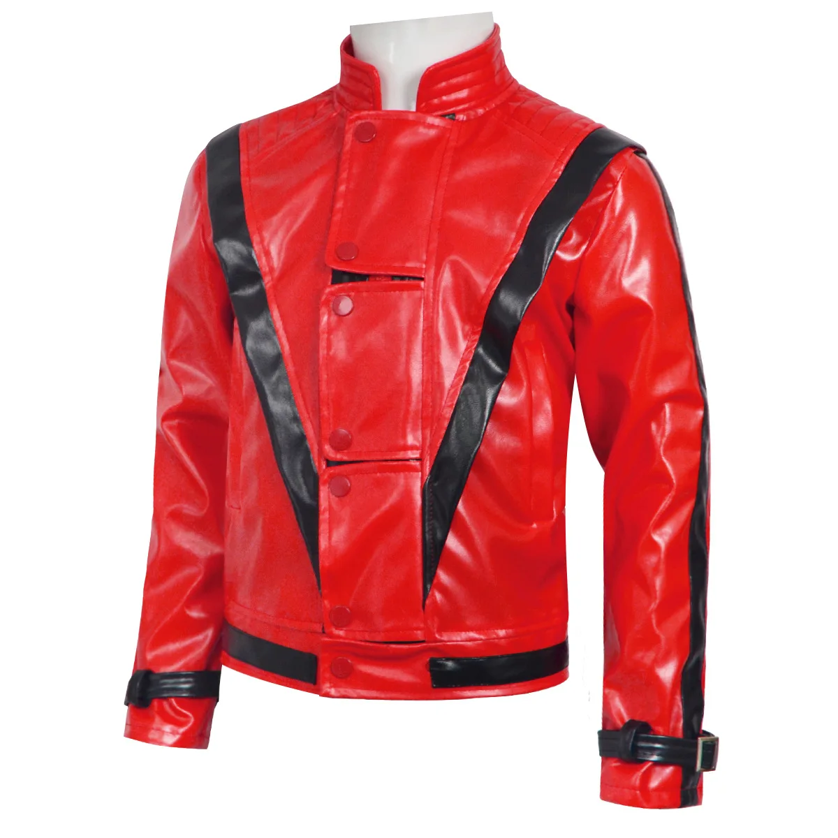 جاكيت جلد أحمر مخيف من مايكل ج - مراجعة Women'S Fashion Leather Jacket وسعره