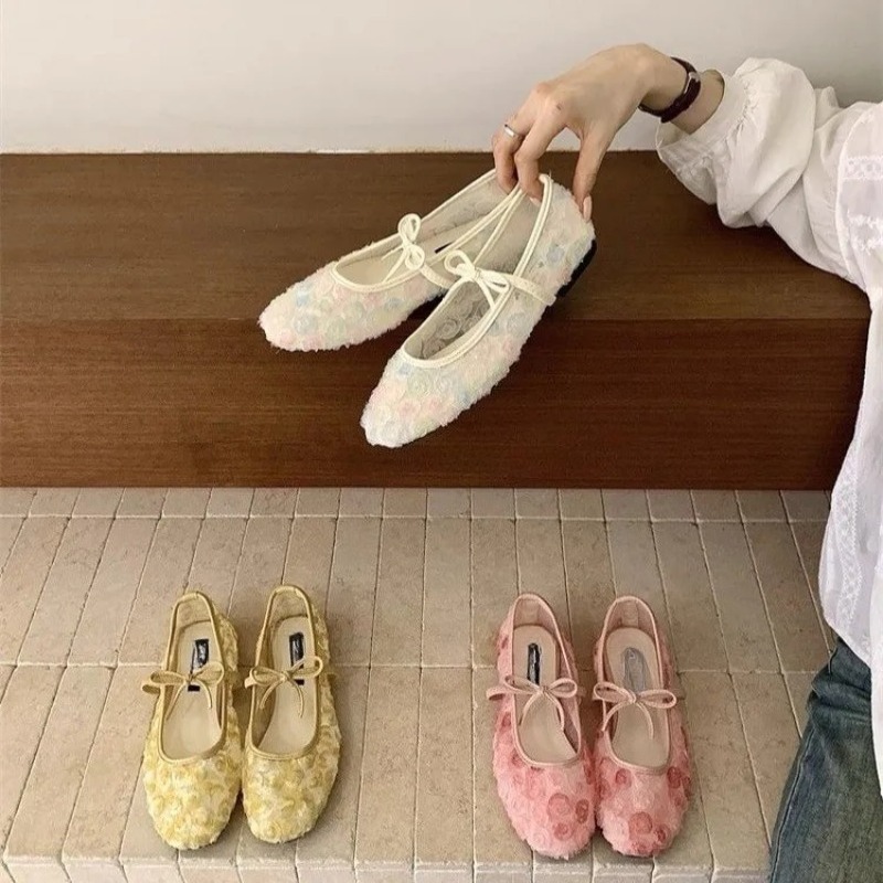أحذية ماري جين شبكية جديدة بتص - مراجعة Women'S Fashion Walking Shoes وسعره