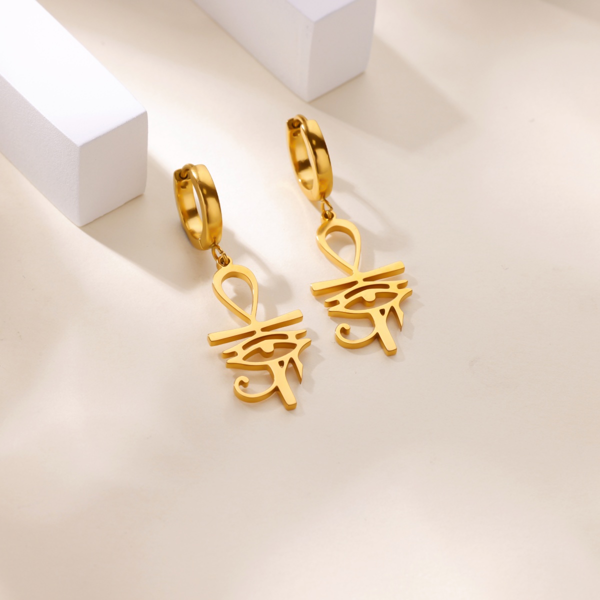 عين حورس مصر قلادة أقراط للنسا - مراجعة Women Fashion Egypt وسعره