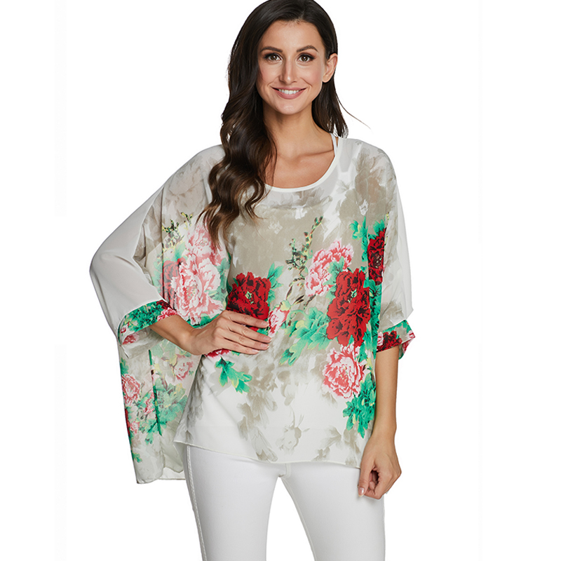 BHflutter-تونك شيفون حريري للن - مراجعة Women'S Fashion Kimono وسعره