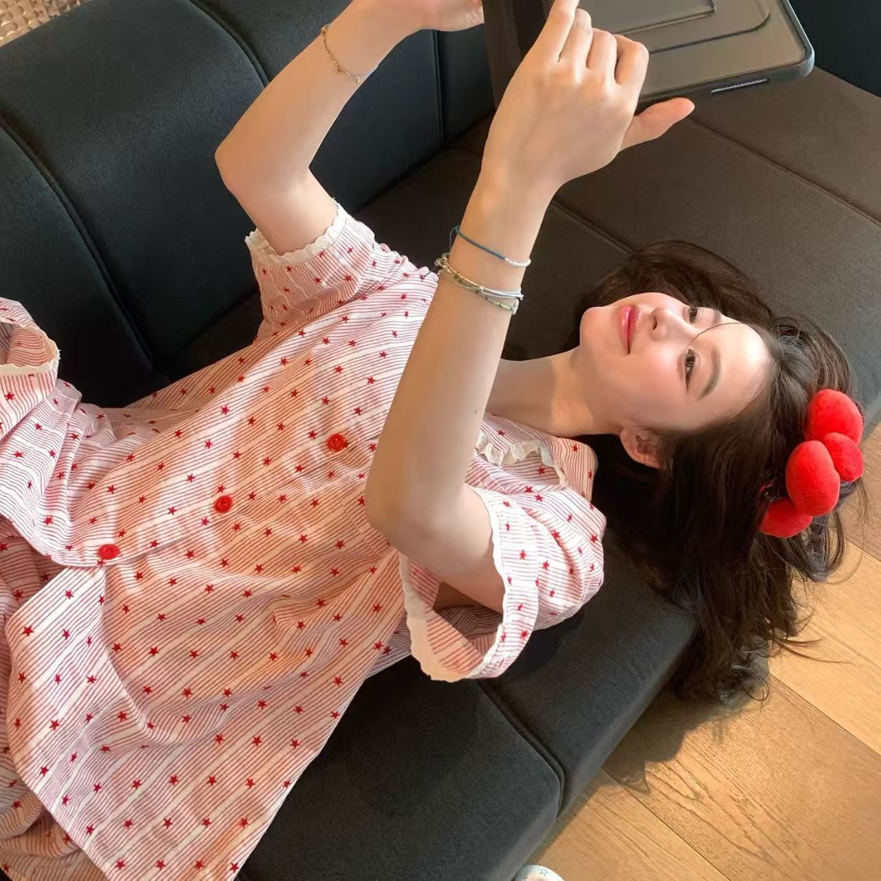 طقم بيجامة نسائي بتصميم Y2K عص - مراجعة Women'S Fashion Pajamas وسعره