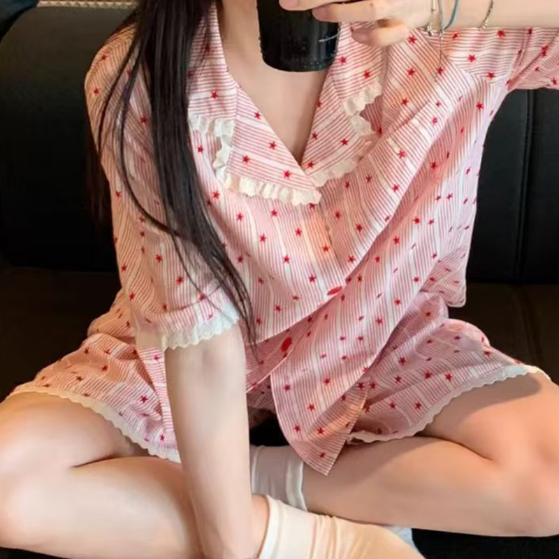 طقم بيجامة نسائي بتصميم Y2K عص - مراجعة Women'S Fashion Pajamas وسعره