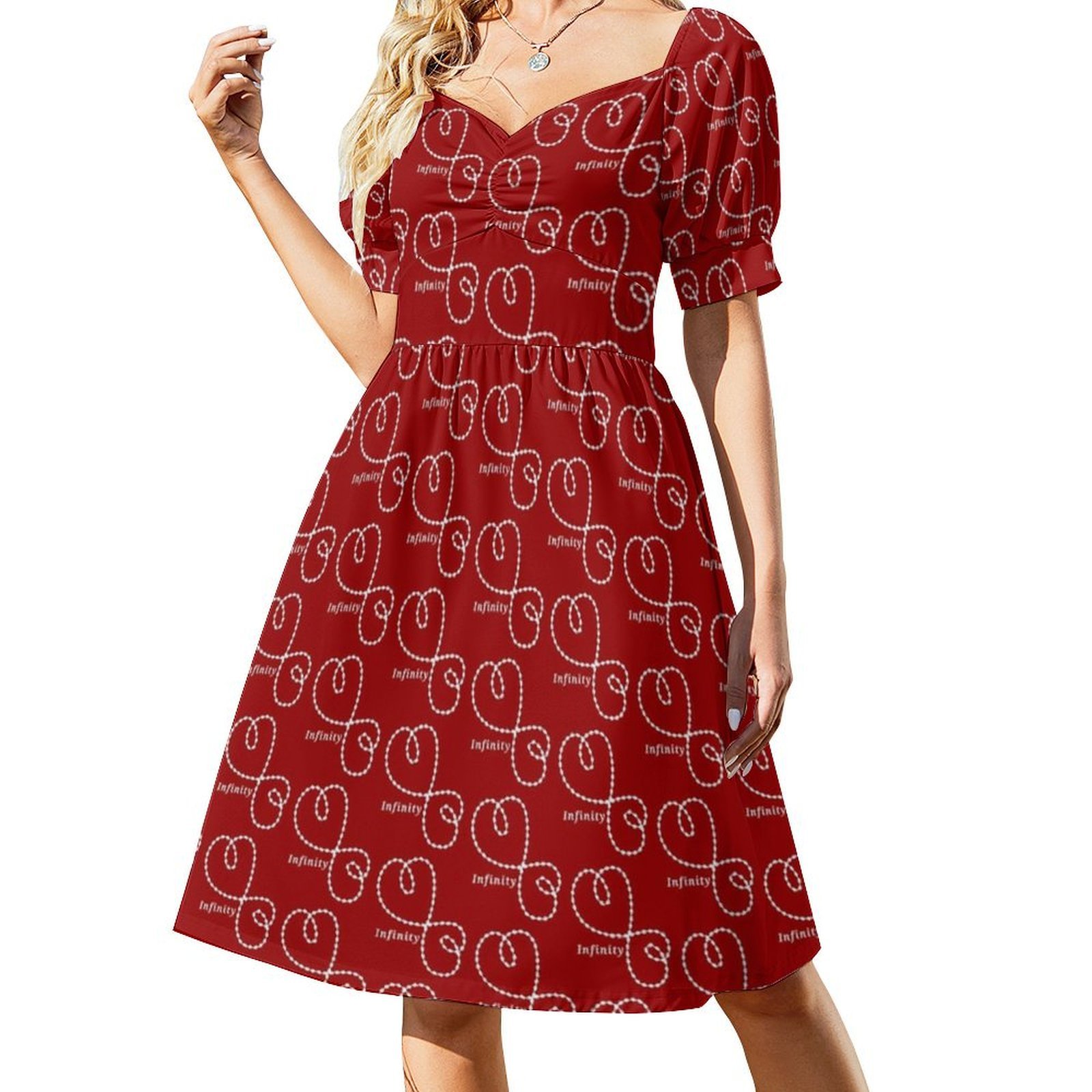 فستان إنفينيتي لوف بوهو شيك أن - مراجعة Women Fashion Gown وسعره