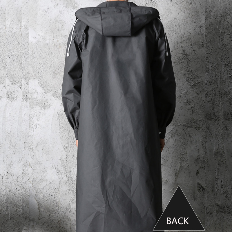 أسود موضة الكبار مقاوم للماء م - مراجعة Women'S Fashion Raincoat وسعره