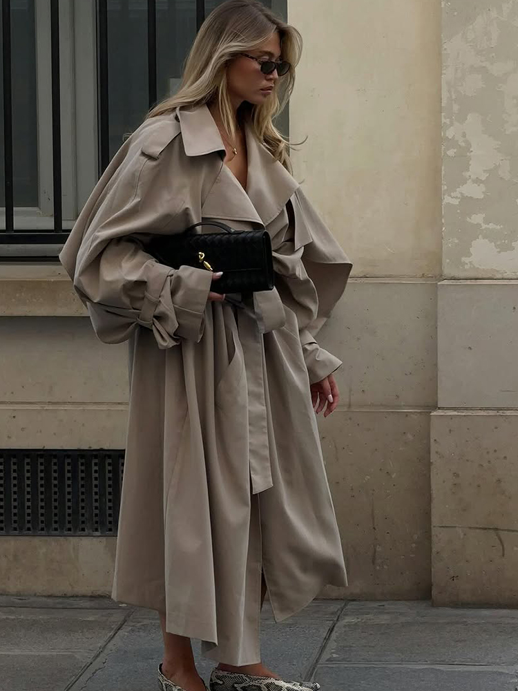 الصلبة التلبيب خندق معطف المرأ - مراجعة Women'S Fashion Raincoat وسعره
