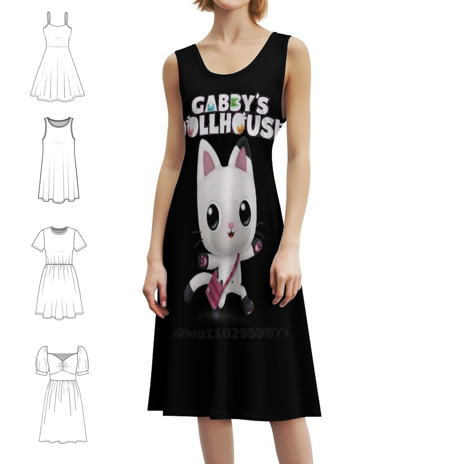 فستان غابي دول هاوس بوهو أنيق  - مراجعة Women Fashion Gown وسعره
