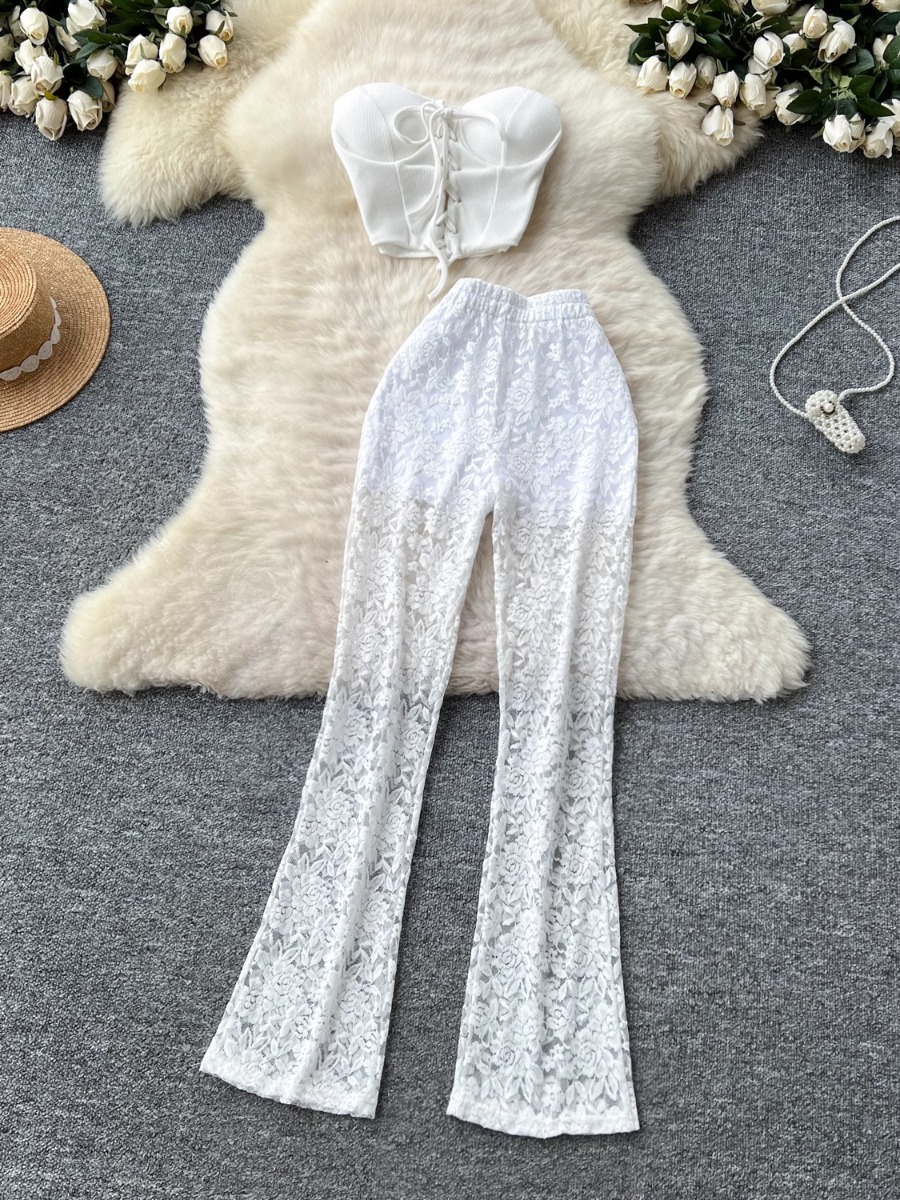 Foamlina الأمريكية Ins أنثى مث - مراجعة Lace Trim Cami وسعره